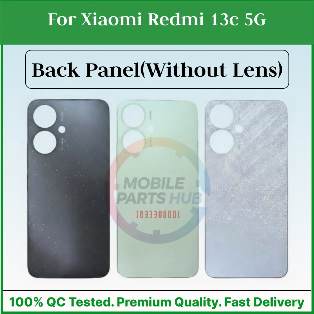 For Xiaomi Redmi 13C 5G Back Panel/Backshell/ Casing With Logo-All Colors Available - Price in Bangladesh