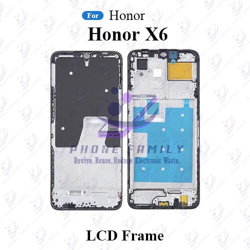 For Honor X6 Only Front LCD Frame Middle Chassis Housing - Price in Bangladesh