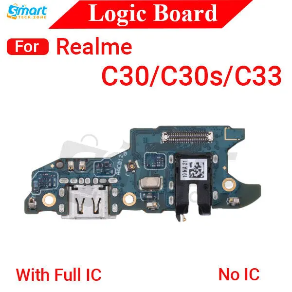 Charging Logic Board For Realme C30 C30s C33 Charging Port USB Plug PCB Dock Connector Spare parts Charging Port Parts Price in Bangladesh - Mobile.com.bd