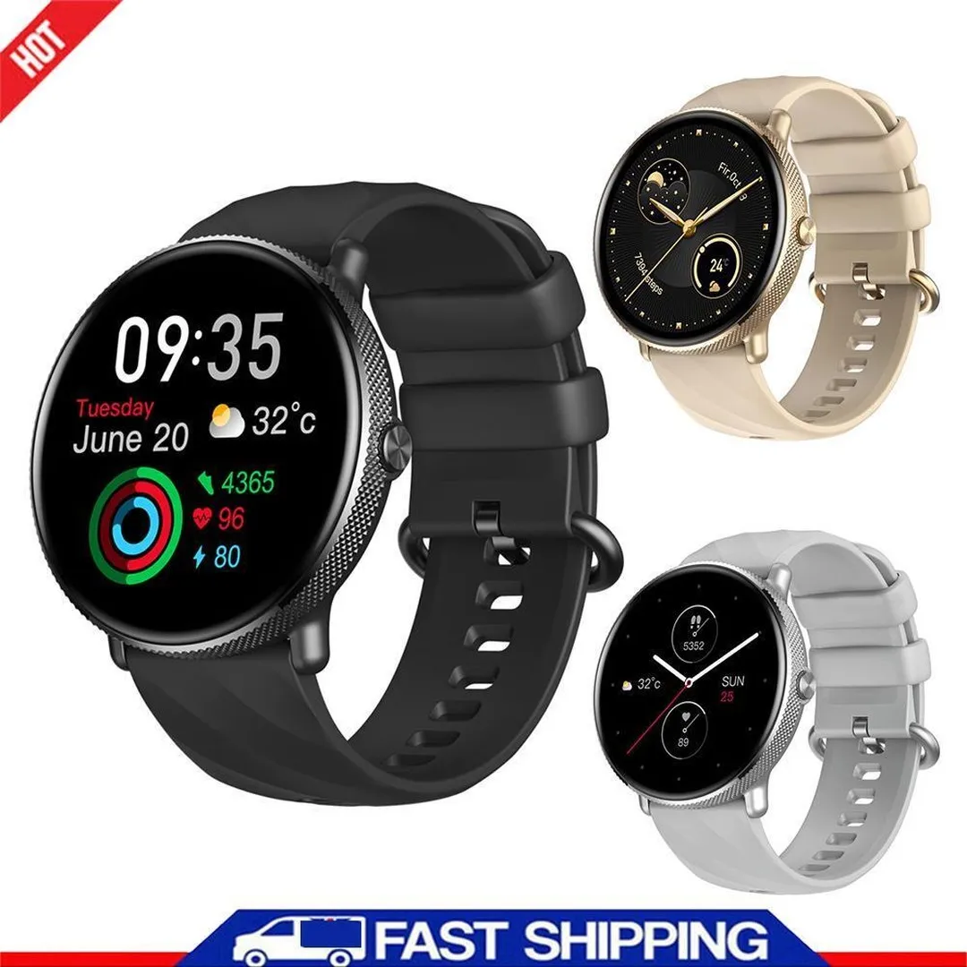 Zeblaze GTR 3 Pro Amoled Display Smart Watch Fitness & Wellness Smart Watch - Price in Bangladesh