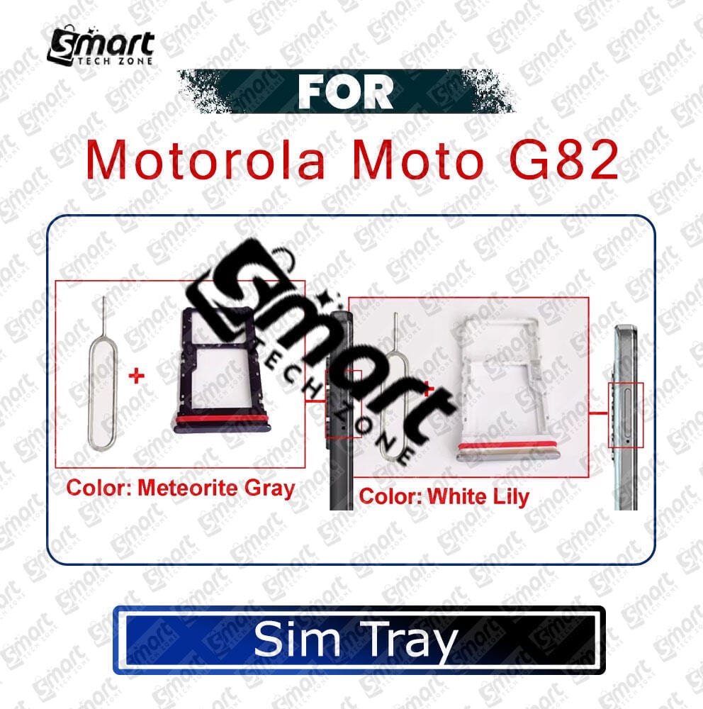 SIM Card Tray Holder For Motorola Moto G82 Sim Card Slot Reader Adapter Parts - Price in Bangladesh