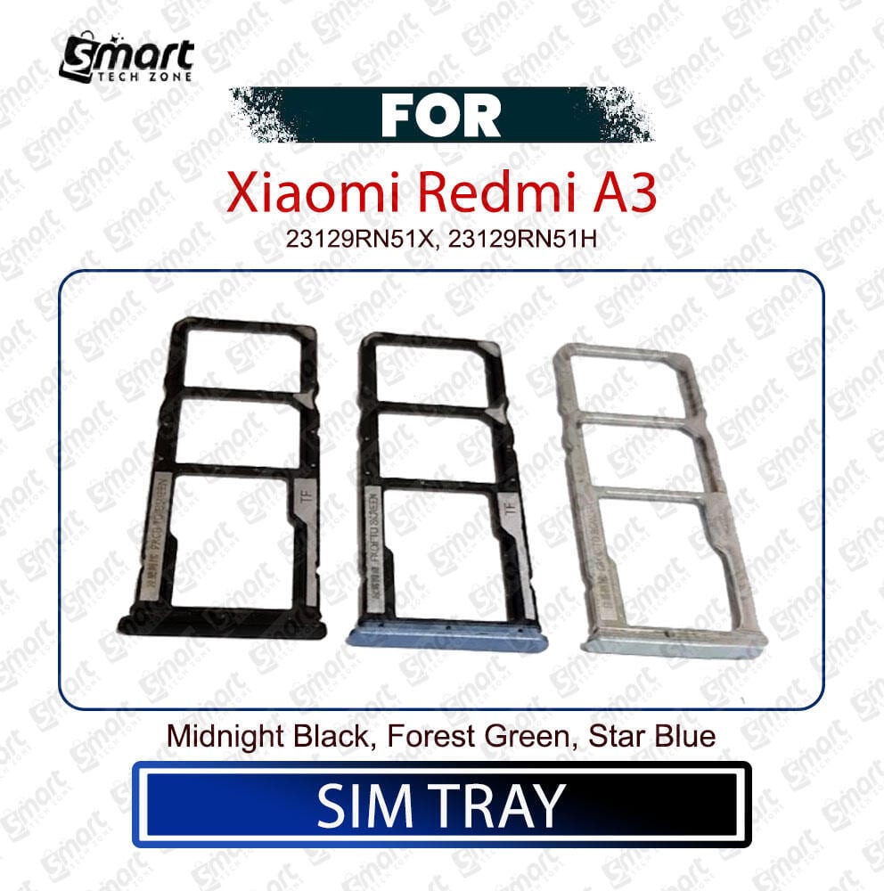 Xiaomi Mi A3 SIM Tray + Micro SD Card Slot with Ejector Pin – Replacement Part - Price in Bangladesh