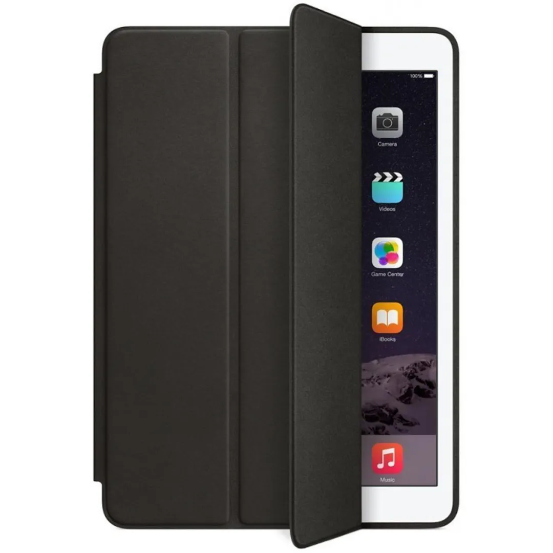For Apple Ipad Pro 10.5 (2017) 10.5 Inches Luxury Premium Silk Texture Horizontal Flip Leather Cover With 3-Folding Holder Smart Case-(Black-Blue) For : A1709 (Global); A1852 (China), A1701 (Global) Phone Cases & Covers Price in Bangladesh - Mobile.com.bd