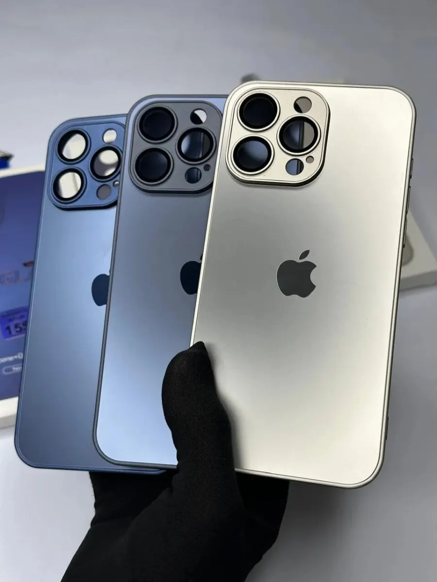 AG Glass Case With Apple Logo Case for Iphone 12 pro Max | Iphone 12 pro Max