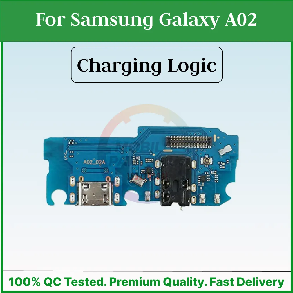 Charging Logic Board For Samsung Galaxy A02 M02 Charging Port For (SM-A022) USB Plug PCB Dock Connector Spare parts Charging Port Parts Price in Bangladesh - Mobile.com.bd