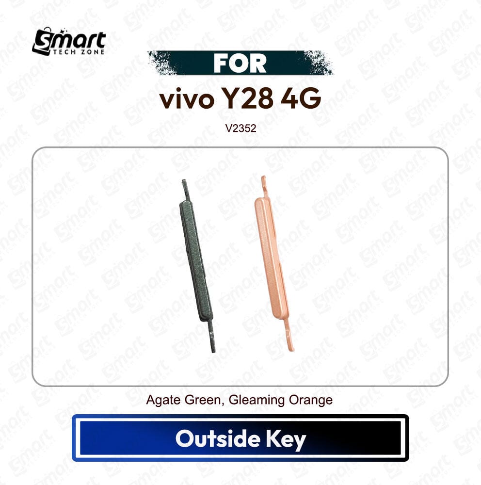 vivo Y28 4G On Off, Volume Up Down Button Side Key, Outside Key Replacement Repair Spare Part For V2352 - Price in Bangladesh