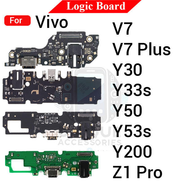 Vivo Charging Logic Board For Vivo V7 V7 Plus Y30 Y33s Y50 Y53s Y200 Z1 Pro Charging Port USB Plug PCB Dock Connector Spare parts Charging Port Parts Price in Bangladesh - Mobile.com.bd