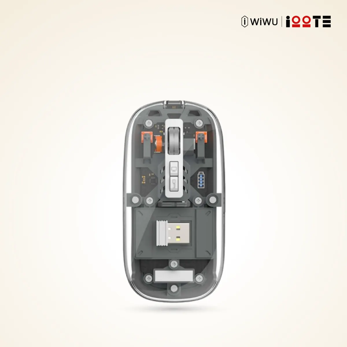 WiWU WM105 Crystal Magnetic Wireless Mouse - Price in Bangladesh
