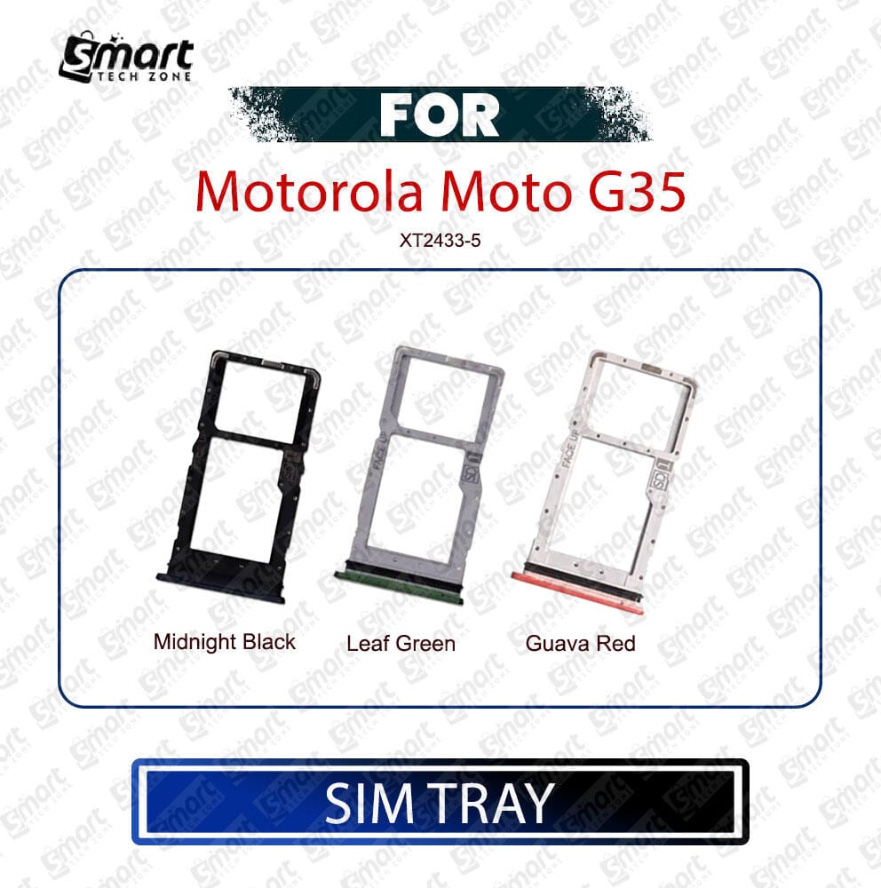 Motorola Moto G35 SIM Card Tray Holder – Replacement Part - Price in Bangladesh