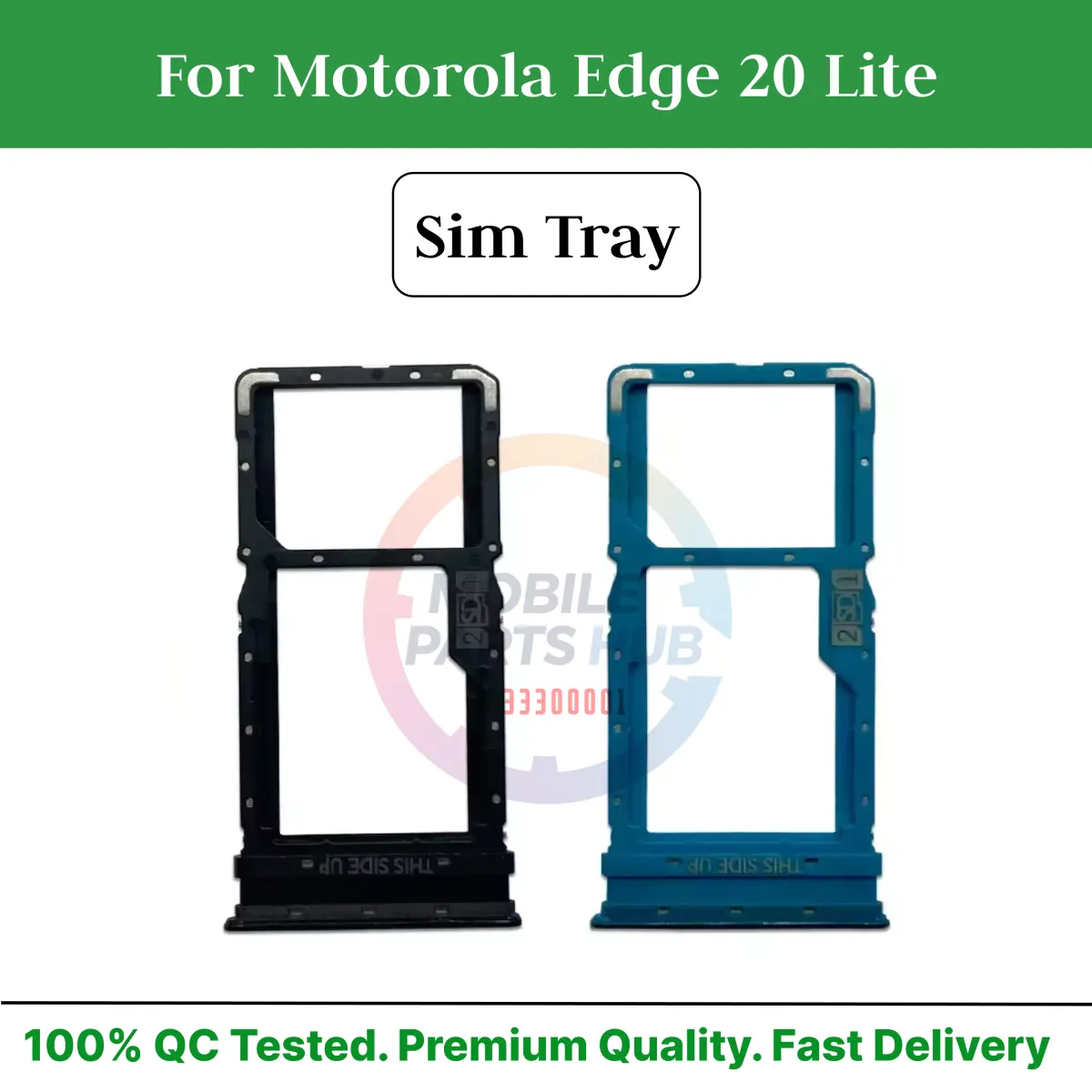 Motorola Edge 20 Lite Nano Sim Card Tray Holder Sim Adaptor With Free Sim Ejector Pin Replacement Part Mobile Parts & Accessories Price in Bangladesh - Mobile.com.bd