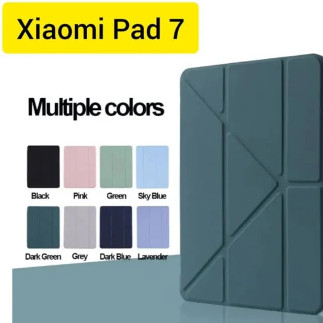 Funda For Xiaomi Pad 8 / Xiaomi Pad 7 Case 11.2" Smart Folio Soft Tpu Back Stand Cover For Coque Xiaomi Pad 8 Pro Mipad 8 Tablet Case 11.2 Inch With Pen Holder - Price in Bangladesh