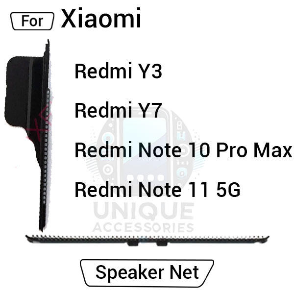 Xiaomi Redmi Y3 7 Note 10 Pro Max Note 11 5G Anti Dust Earpiece Speaker Mesh Jali Dust Proof Mesh Replacement - Price in Bangladesh