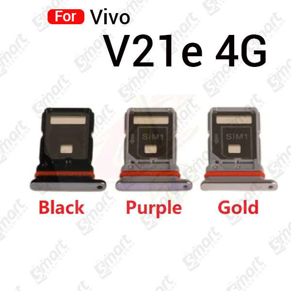 For Vivo V21e 4G Sim Tray Micro SD Card Slot with Sim Ejector Pin Replacement Parts - Price in Bangladesh