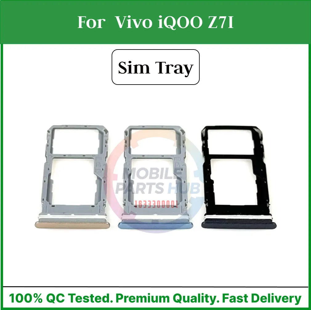 Vivo iQOO Z7i Sim Tray Micro SD Card Slot with Sim Ejector Pin Replacement Part Sim Trays & Ejector Pins Price in Bangladesh - Mobile.com.bd