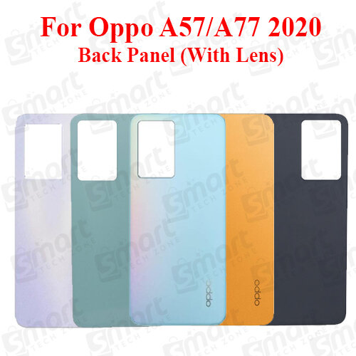 OPPO For Oppo A57 A77 2020 Back Panel/Backshell/ Casing + With Camera Lens  With Logo-All Colors Available Back Panels & Housings Price in Bangladesh - Mobile.com.bd