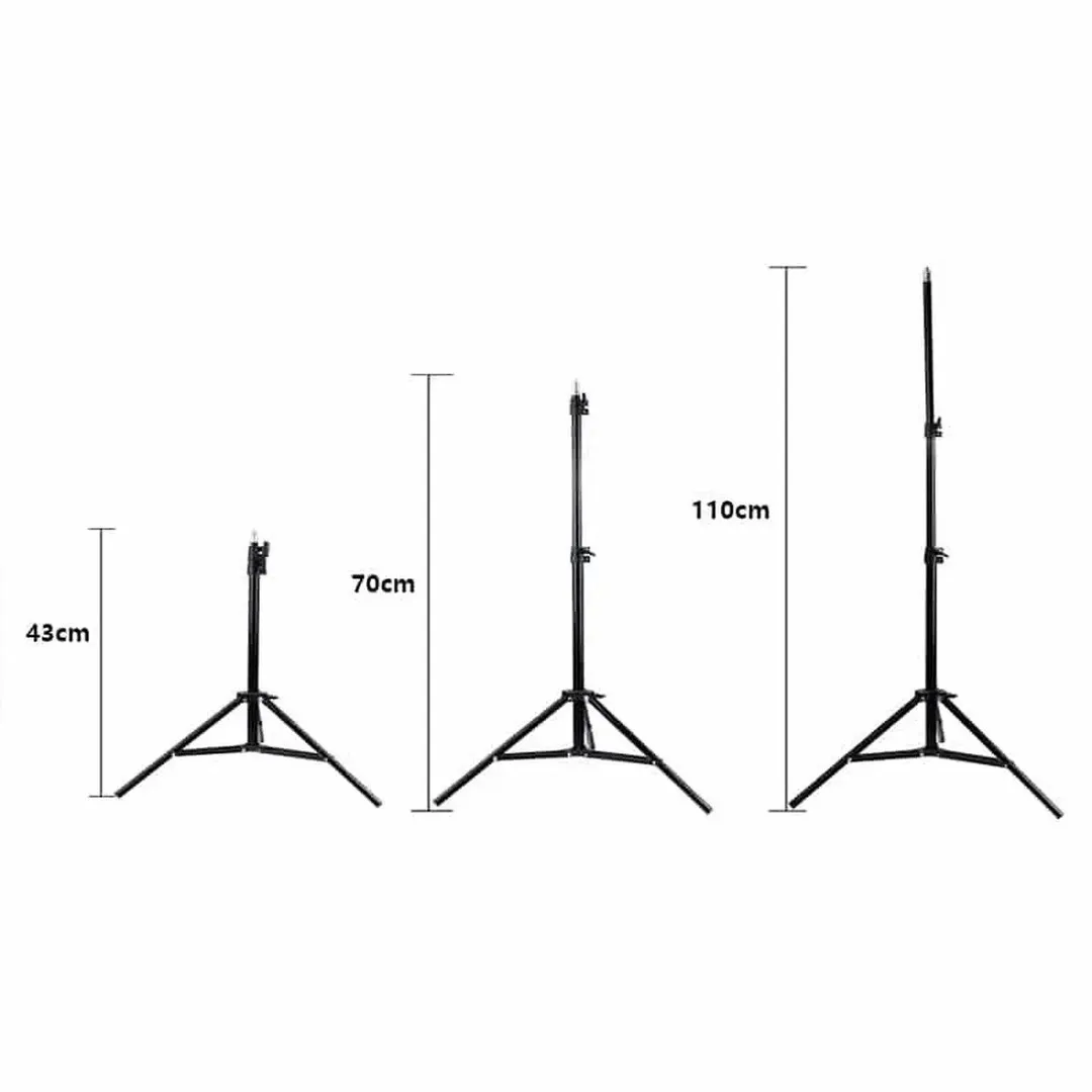 Tripod Camera Stand for studio ring light with stand 7Feet Height Adjustable Only Stand Phone Holders & Stands Price in Bangladesh - Mobile.com.bd