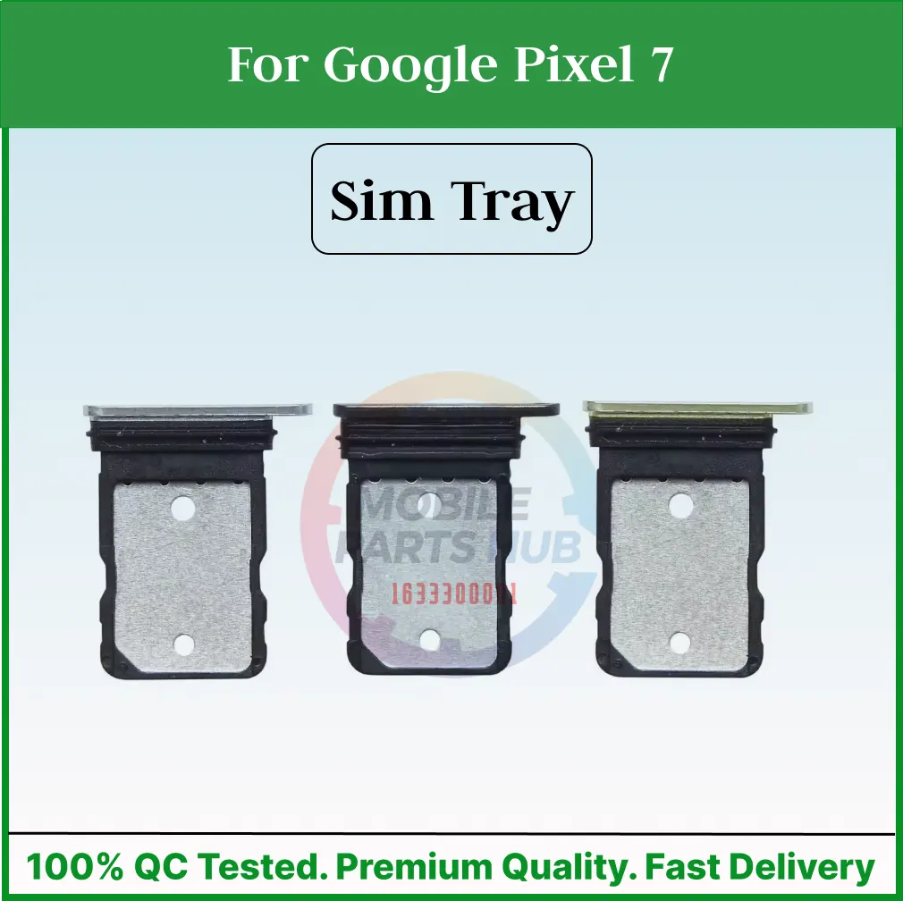 For Google Pixel 7 Sim Tray Micro SD Card Slot with Sim Ejector Pin Replacement Parts Sim Trays & Ejector Pins Price in Bangladesh - Mobile.com.bd
