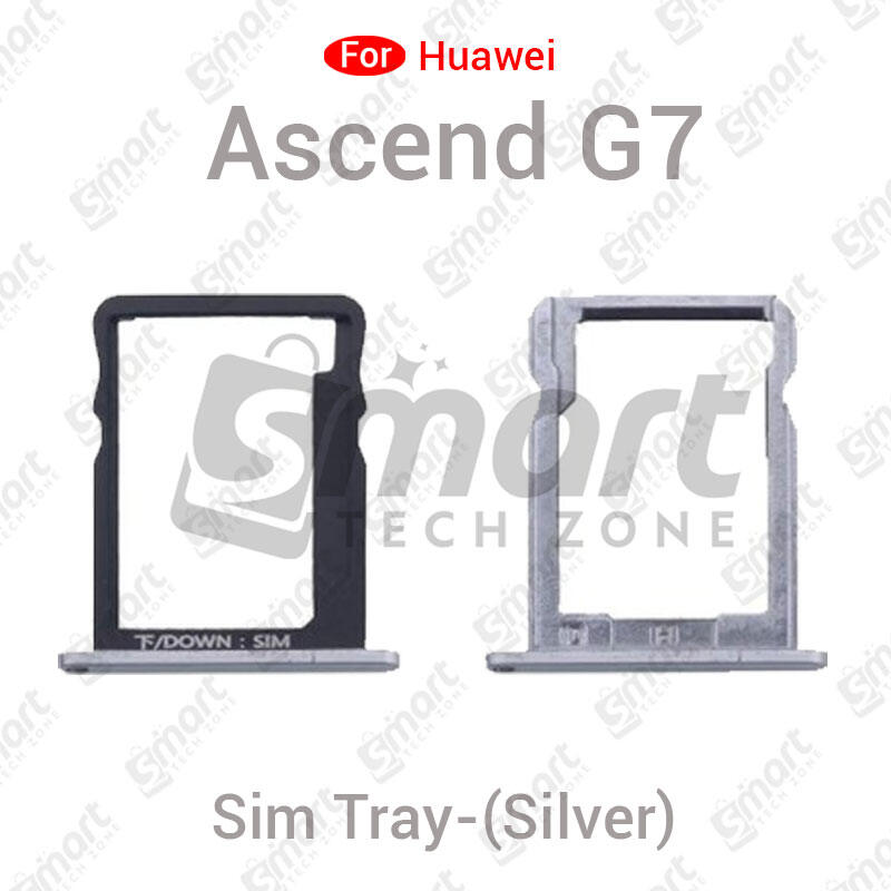 Huawei For Huawei Ascend G7 Sim Tray Micro SD Card Slot with Sim Ejector Pin Replacement Parts Sim Trays & Ejector Pins Price in Bangladesh - Mobile.com.bd