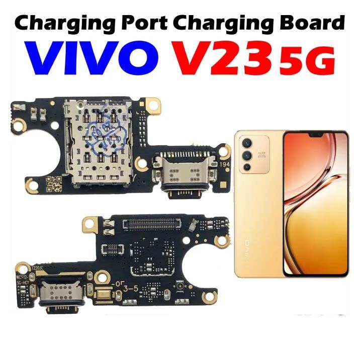 Vivo Charging Logic Board For VIVO V23 5G / VIVO V23e 4G / VIVO V23e 5G Charging Port USB Plug PCB Dock Connector Spare parts Charging Port Parts Price in Bangladesh - Mobile.com.bd