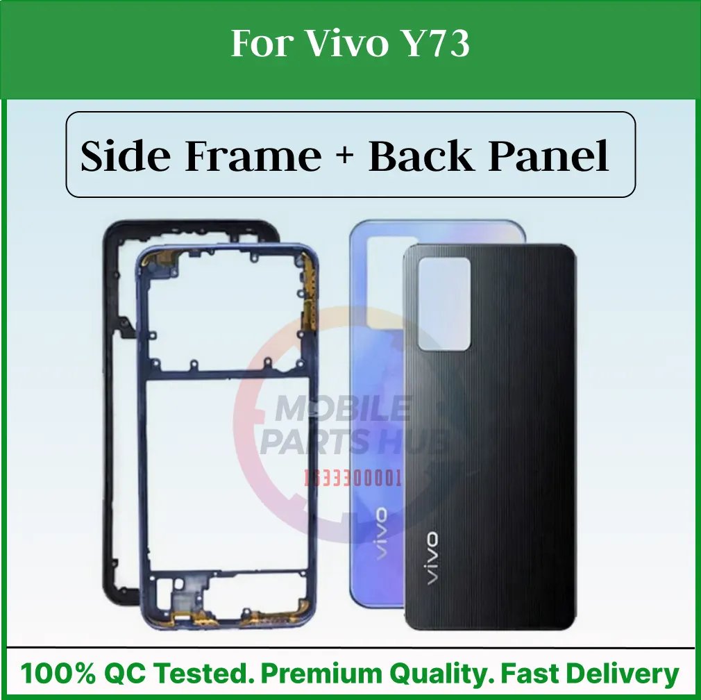 For Vivo Y73 Body Housing ( Side Frame + Back Panel Without Camera Glass ) Mobile Parts & Accessories Price in Bangladesh - Mobile.com.bd