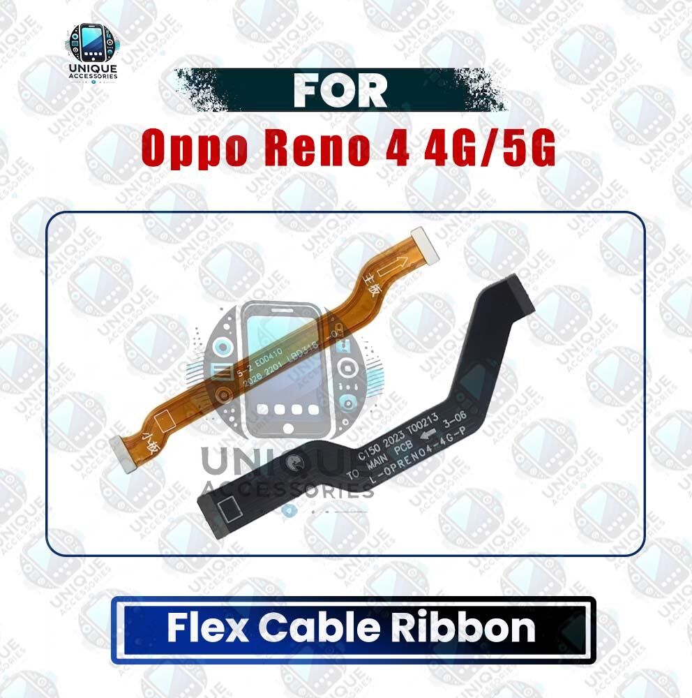 OPPO Mainboard Flex Cable For Oppo Reno 4 4G 5G Motherboard LCD Screen Display Flex Ribbon Connector Flex Cables Price in Bangladesh - Mobile.com.bd