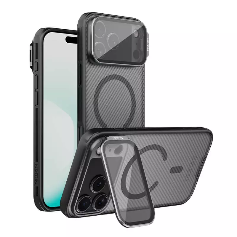 Nillkin Camshield Prop Magnetic Transparent Lens Guard Edition Camera Protective Cover Case Clear Version for Apple iPhone 17 Pro Max 6.9 (2025)