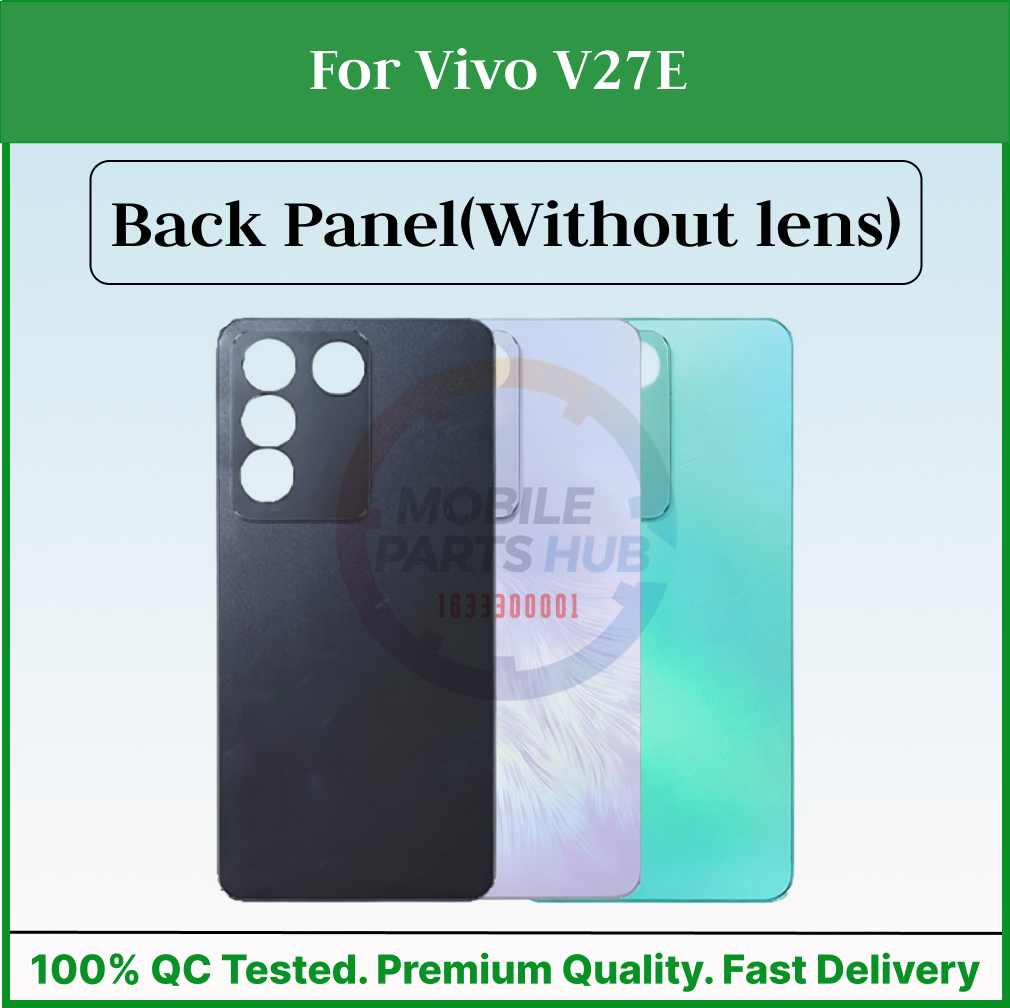 For Vivo V27E Back Panel/Backshell/ Casing With Logo-All Colors Available