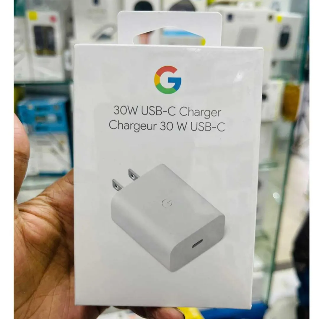 Google 30W Usb-C Charger Fast Charging Pixel Phone Charger Power Adapter Chargers Adapters Price in Bangladesh - Mobile.com.bd