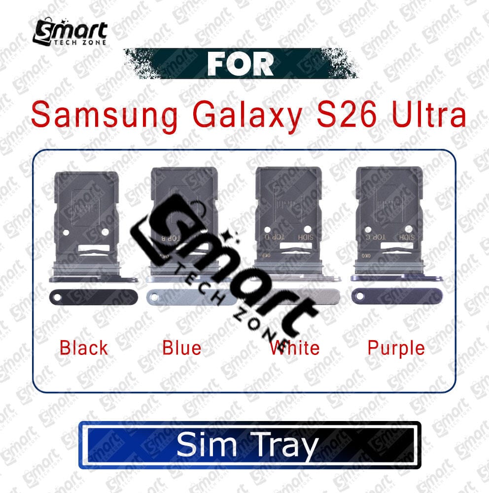 SIM Card Tray Holder For Samsung Galaxy S26 Ultra SM-S948B Sim Card Slot Reader Adapter Parts - Price in Bangladesh
