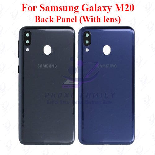 For Samsung Galaxy M20 Back Panel/Backshell/ Casing +Camera Lens+ Side Button With Logo-All Colors Available - Price in Bangladesh