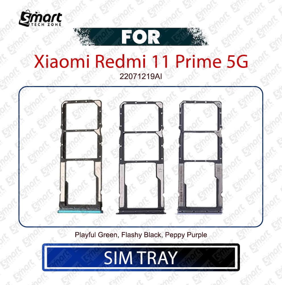 Xiaomi Redmi 11 Prime 5G SIM Tray | SIM Card Holder Replacement | High Quality Spare Part - Price in Bangladesh