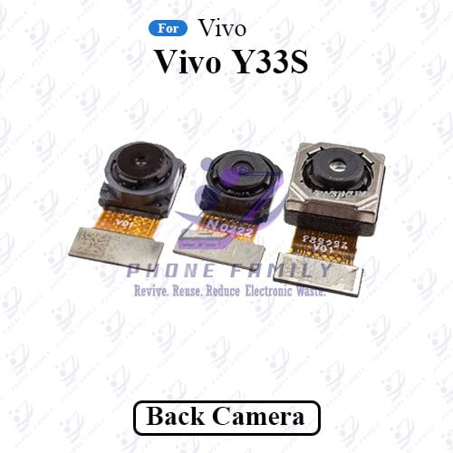 Rear Camera For Vivo Y33S Back View Main Big Backside Camera Module Flex Cable Replacement Repair Spare Parts - Price in Bangladesh