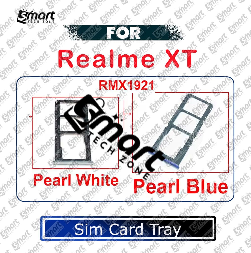 For Realme XT Sim Tray Micro SD Card Slot with Sim Ejector Pin Replacement Parts - Price in Bangladesh
