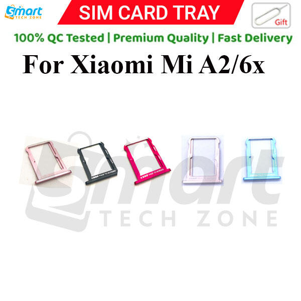 Xiaomi Mi A2 6x Sim Tray Micro SD Card Slot with Sim Ejector Pin Replacement Part Sim Trays & Ejector Pins Price in Bangladesh - Mobile.com.bd