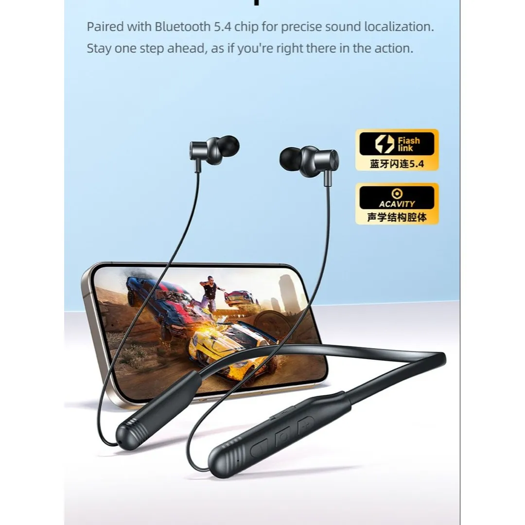 Awei G83BL Neckband Bluetooth Headphone. HD Calling & Music Control Support Sports Wireless Earphone Earphones & Headphones Price in Bangladesh - Mobile.com.bd