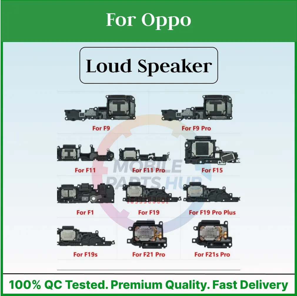 Loud Speaker Sound Buzzer For OPPO F9 F11 F15 F17 F19 F19s F21s F21 Pro Plus 4G Loudspeaker Flex Cable Ringer Parts Flex Cables Price in Bangladesh - Mobile.com.bd