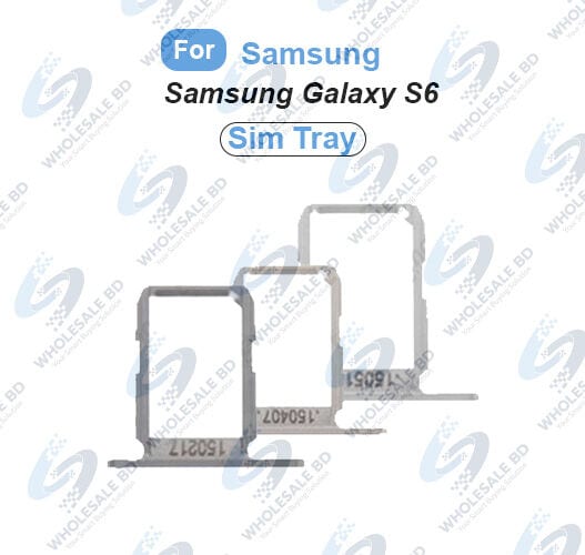 Samsung Galaxy S6 SIM Tray Replacement Slot Holder Sim Slot /SD Card Tray /Holder Card compatible with Sim Ejector Pin Replacement Parts - Price in Bangladesh
