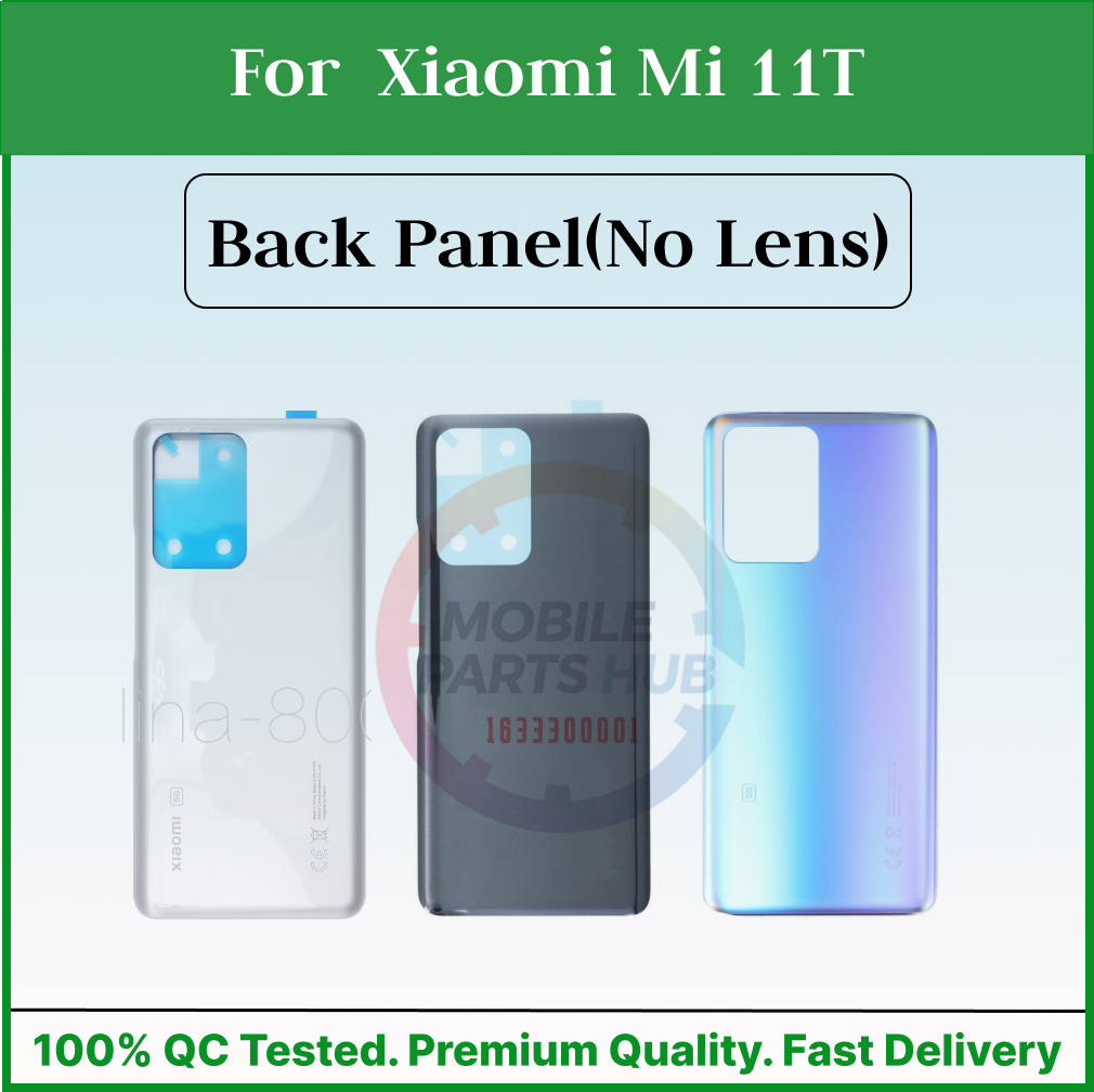 For Xiaomi Mi 11T Back Panel/Backshell/ Casing With Logo-All Colors Available Back Panels & Housings Price in Bangladesh - Mobile.com.bd