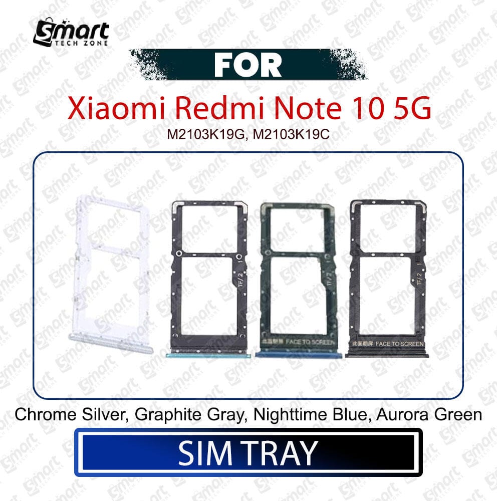 Xiaomi Redmi Note 10 5G SIM Tray & SD Card Holder – Replacement Part - Price in Bangladesh