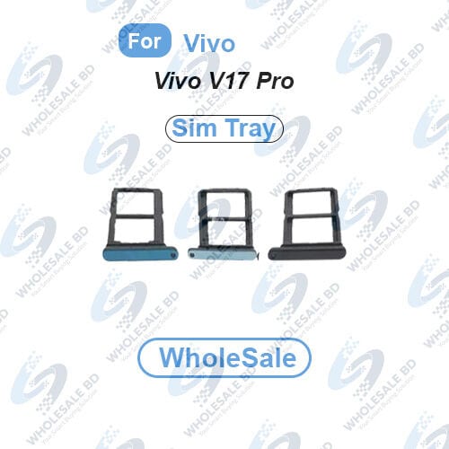 Vivo V17 Pro SIM Tray Replacement Slot Holder (1909, PD1931F_EX, 1910) Sim Tray Repair Parts (Wholesale) - Price in Bangladesh