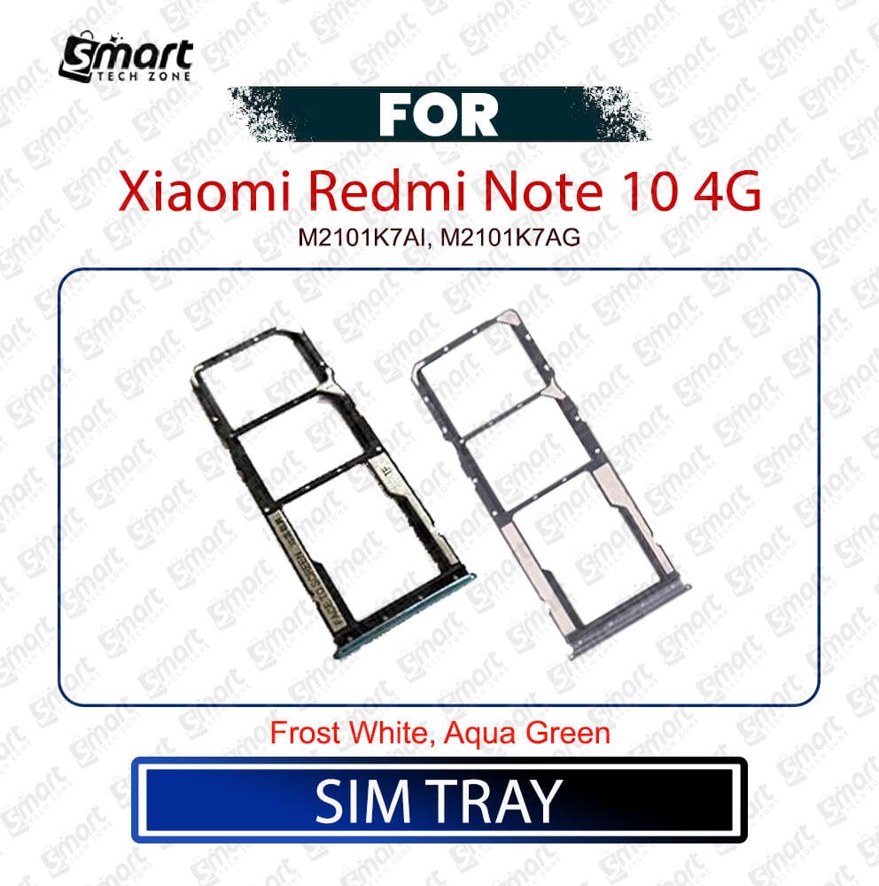 Xiaomi Redmi Note 10 4G SIM Tray & SD Card Holder – Replacement Part - Price in Bangladesh