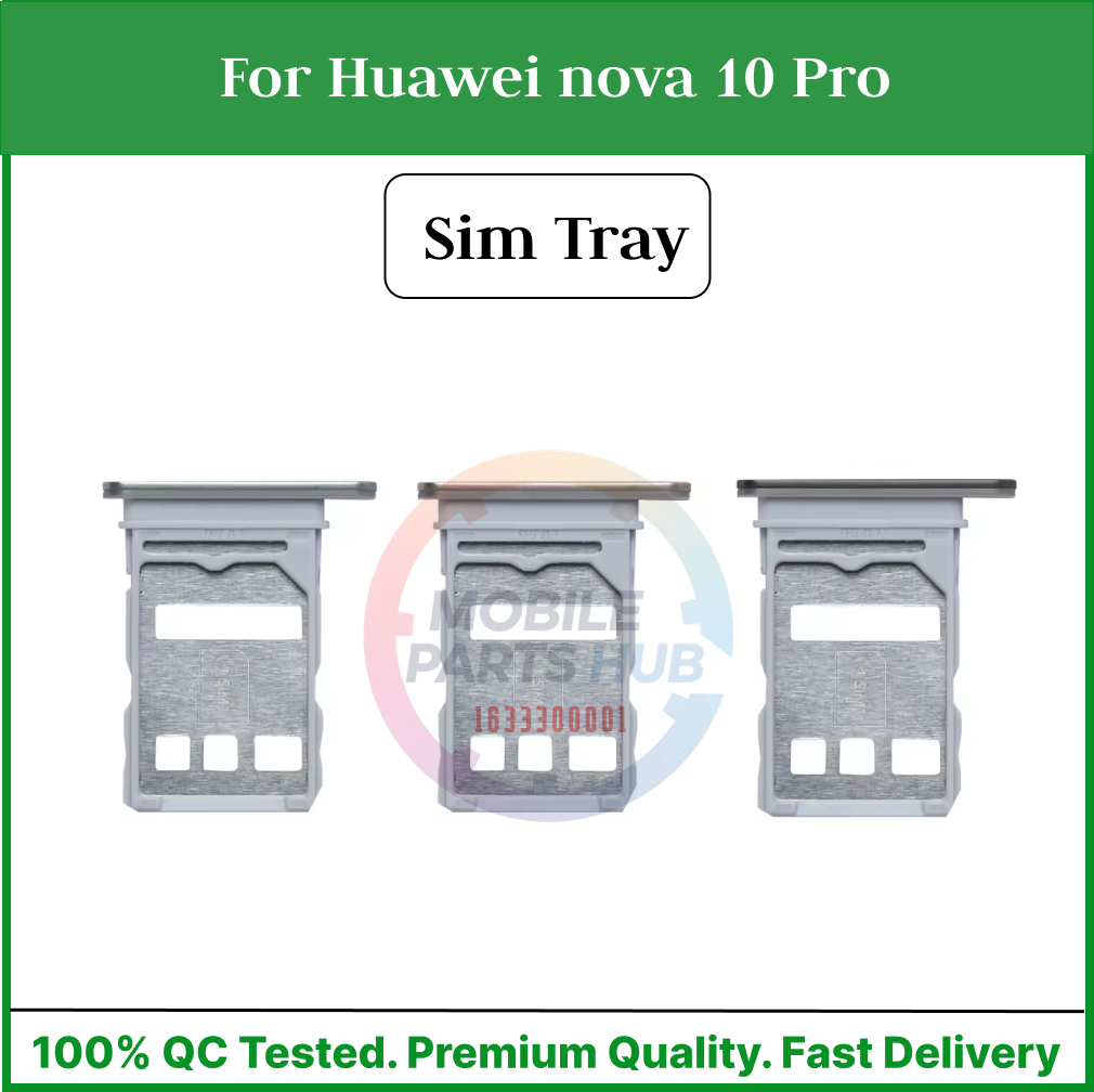Huawei nova 10 Pro Sim Tray Micro SD Card Slot with Sim Ejector Pin Replacement Part Sim Trays & Ejector Pins Price in Bangladesh - Mobile.com.bd