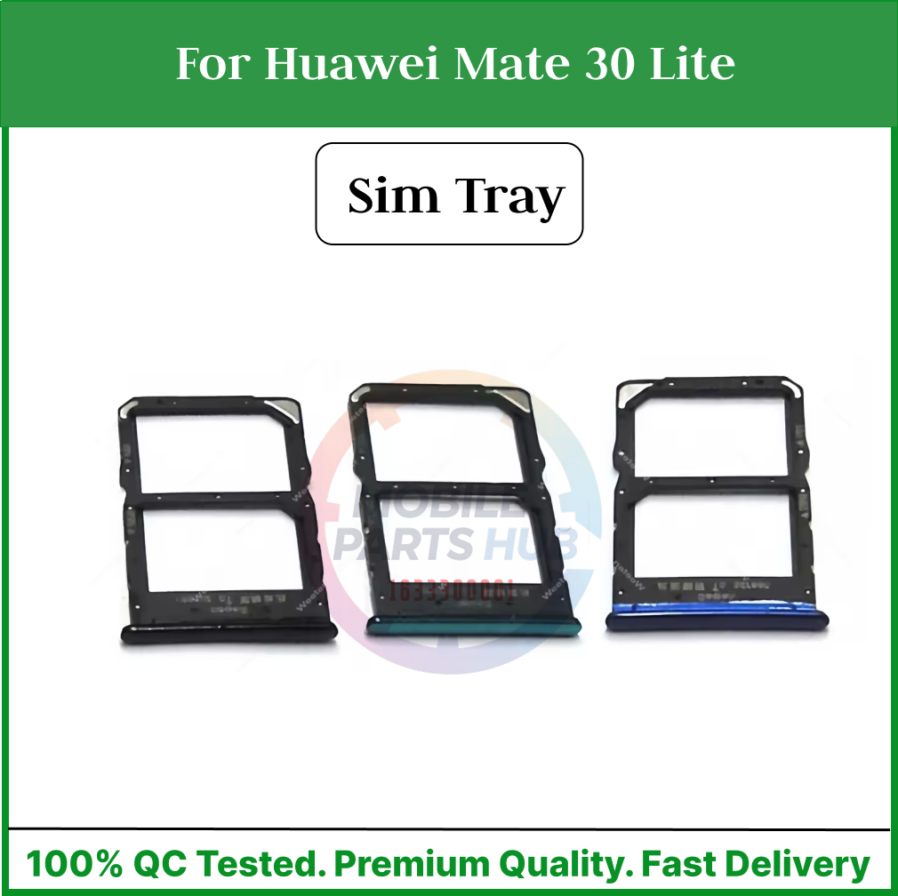 For Huawei Mate 30 Lite Sim Tray Micro SD Card Slot with Sim Ejector Pin Replacement Part Sim Trays & Ejector Pins Price in Bangladesh - Mobile.com.bd