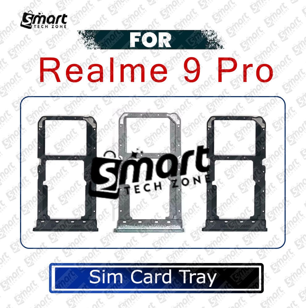 For Realme 9 Pro Sim Tray Micro SD Card Slot with Sim Ejector Pin Replacement Parts - Price in Bangladesh