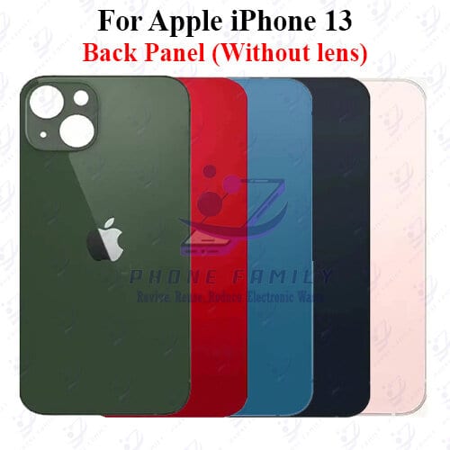 For Apple iPhone 13 Back Panel/Backshell/ Casing With Logo-All Colors Available - Price in Bangladesh