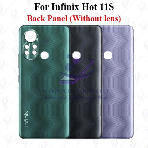 For Infinix Hot 11s Back Panel/Backshell/ Casing + Side Button With Logo-All Colors Available - Price in Bangladesh