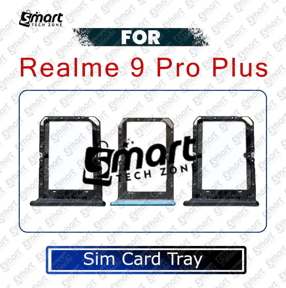 For Realme 9 Pro Plus Sim Tray Micro SD Card Slot with Sim Ejector Pin Replacement Parts - Price in Bangladesh
