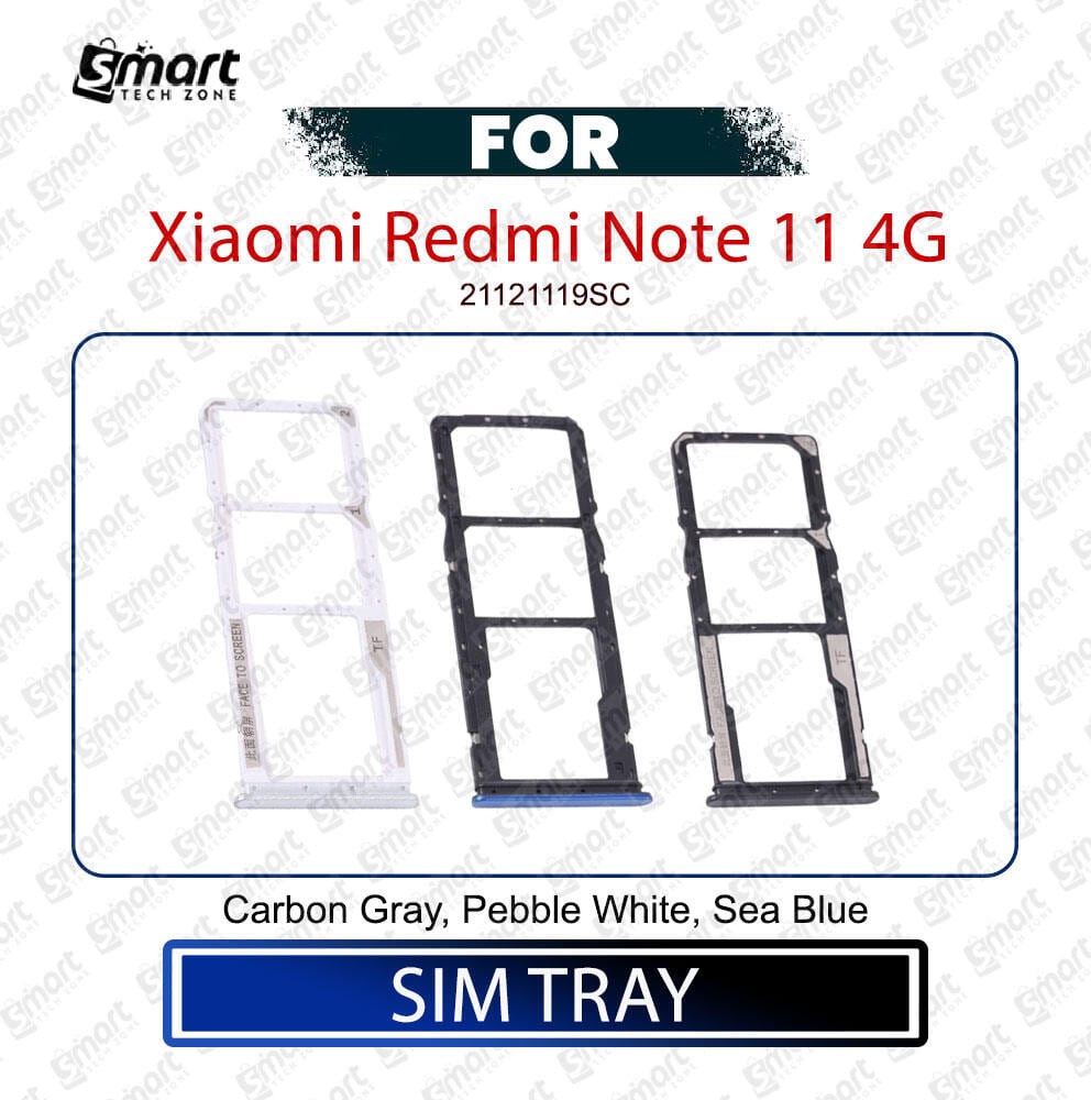 Xiaomi Redmi Note 11 4G SIM Tray & SD Card Holder – Replacement Part - Price in Bangladesh