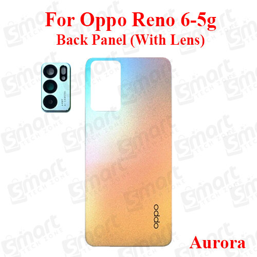 OPPO For Oppo Reno 6-5g Back Panel/Backshell/ Casing + With Camera Lens With Logo-All Colors Available Back Panels & Housings Price in Bangladesh - Mobile.com.bd