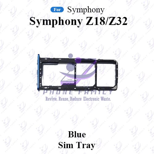 For Symphony Z18/Z32 Sim Slot /SD Card Tray /Holder Card compatible - Price in Bangladesh